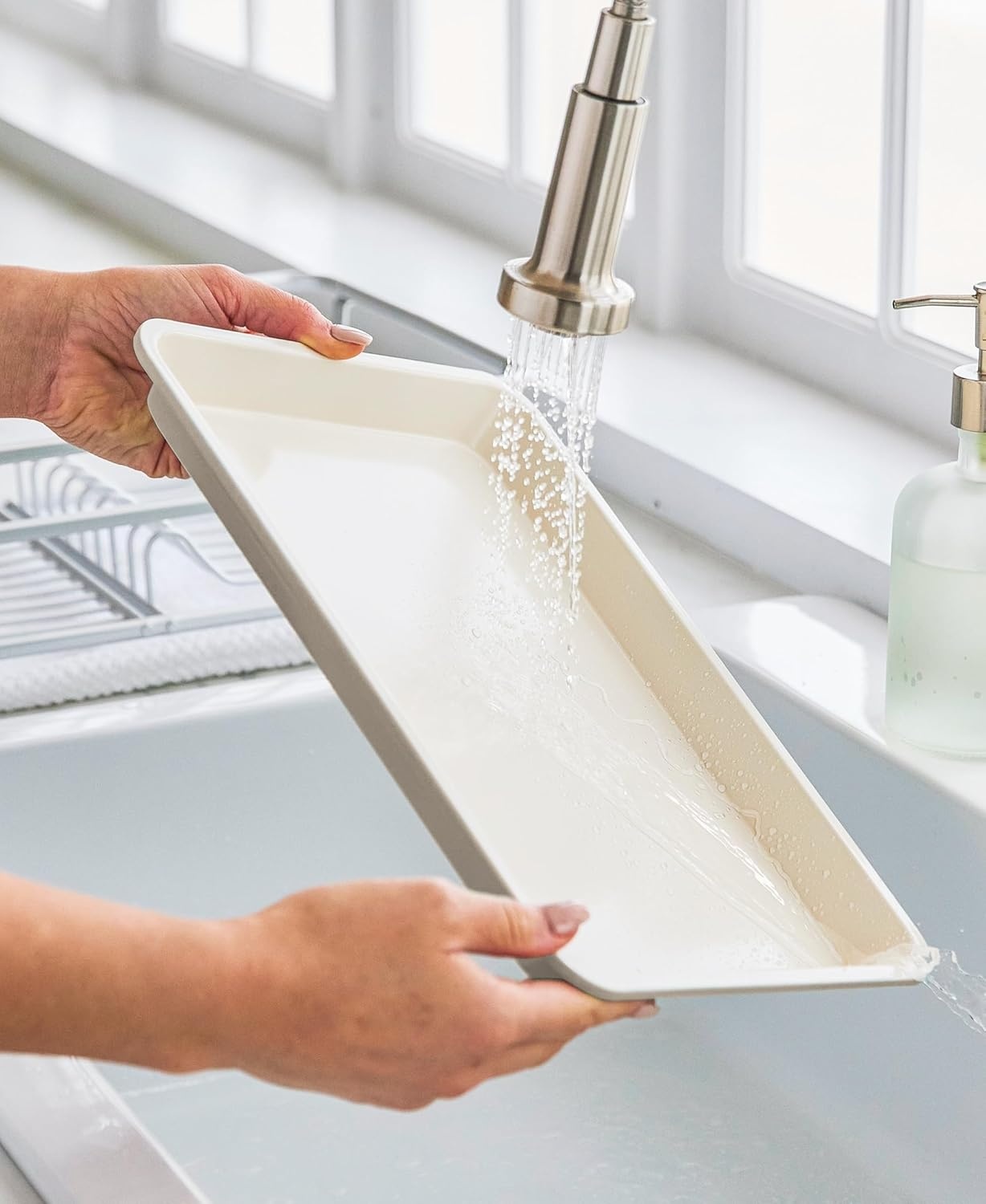 image:imageGreenPan Bakewell 13 x 9 Cookie Sheet Healthy Ceramic Nonstick Bakeware PFASFree Durable Baking Tray Versatile Kitchen Essentials Easy Clean Ovenware
